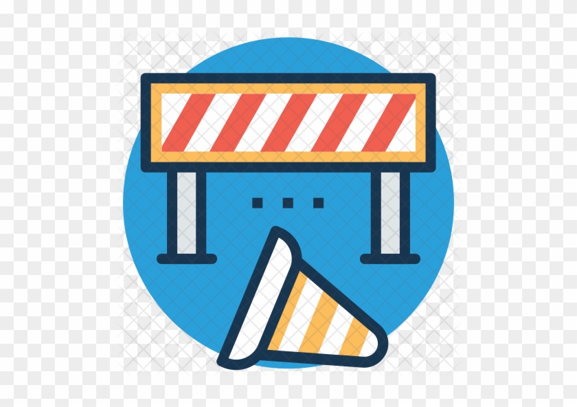Under Construction Barrier Icon - Under Construction Barrier Icon #1149790