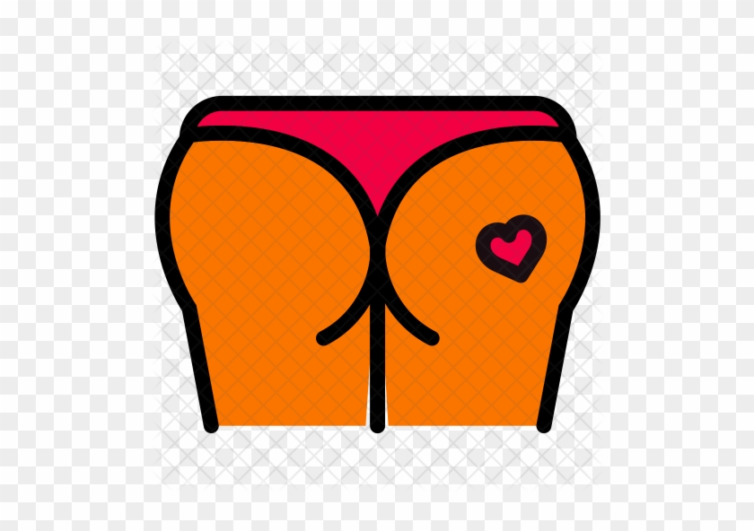 Butt Icon - Ass Icon Png #1149928