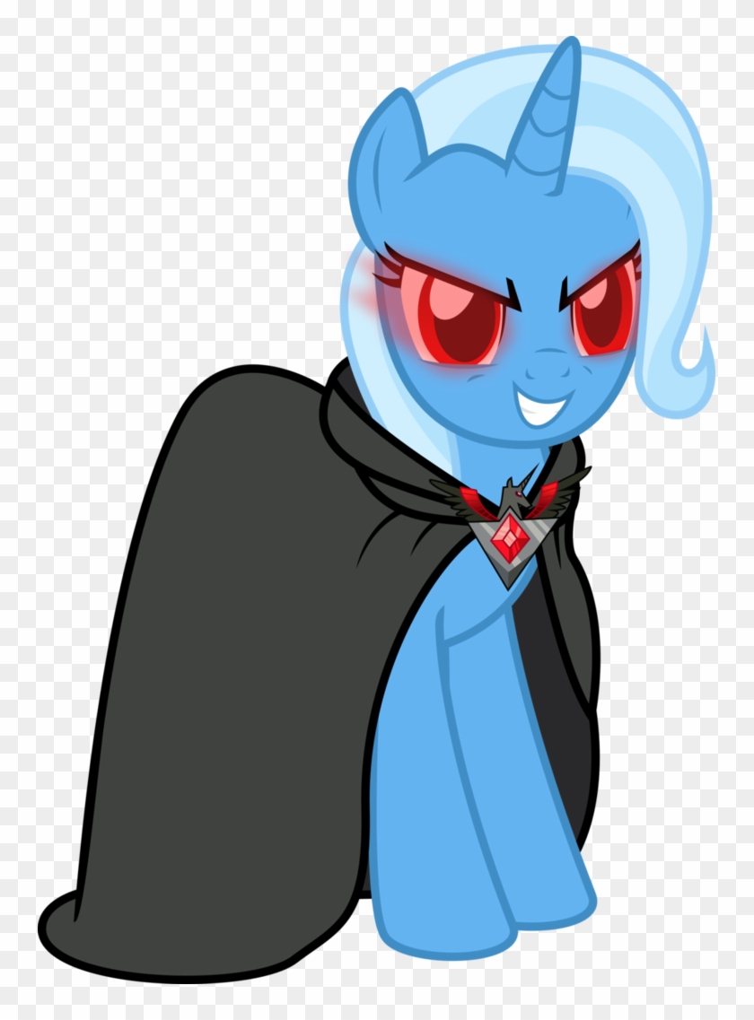 The Great, Powerful, And Now Evil Trixie By Brisineo - Trixie And The Alicorn Amulet #1149937