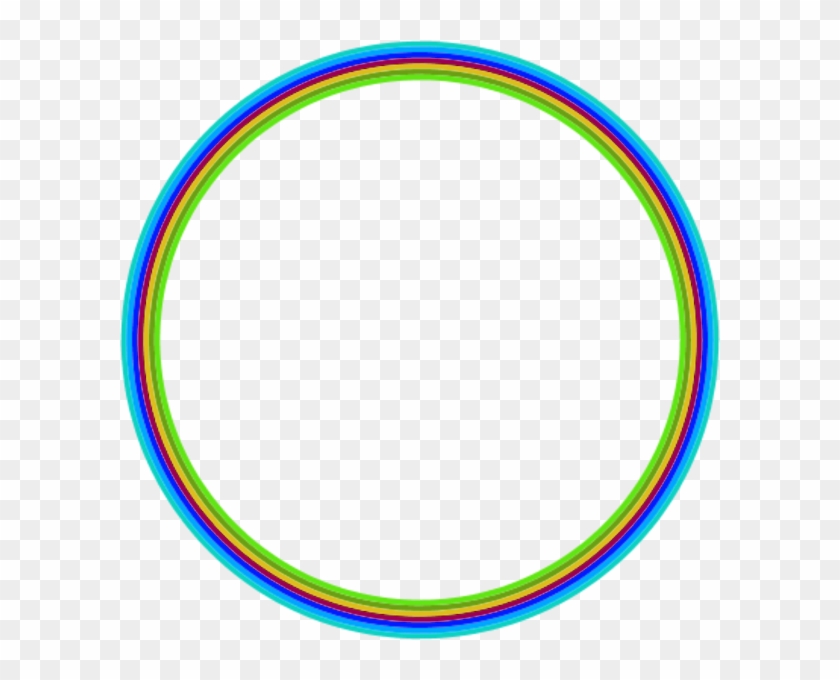 Rainbow Circle Clipart - Circle Twitter Profile #1149990