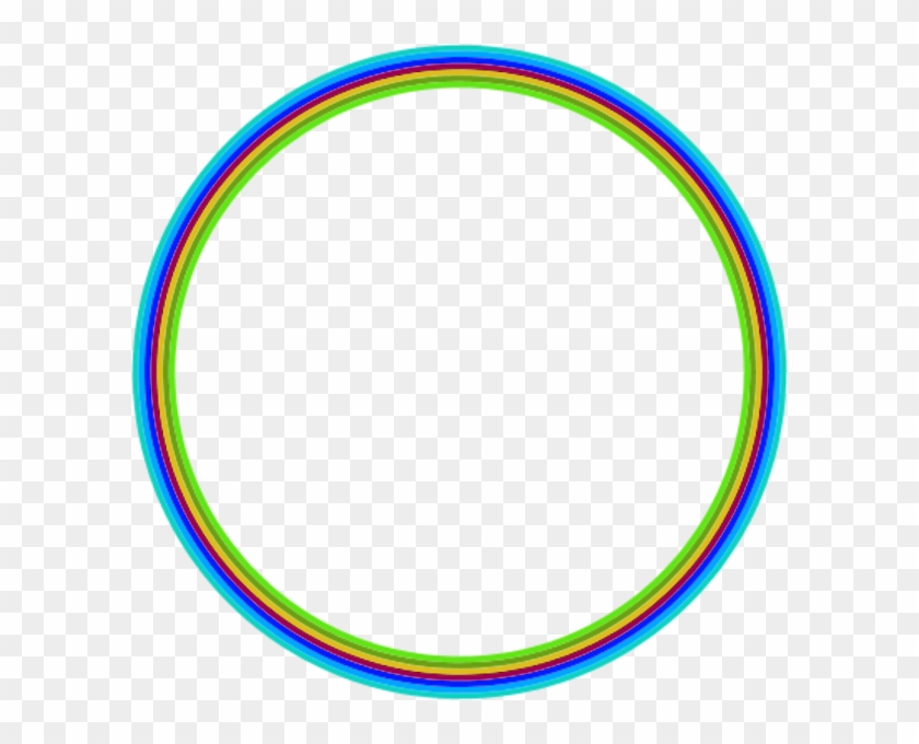 Rainbow Circle Clipart - Circle Twitter Profile #1149990