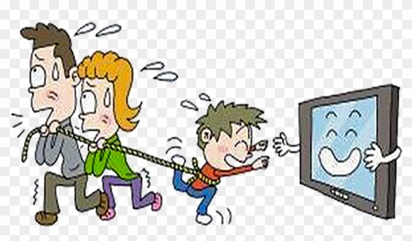 Educational Television Child Family - Children Watching Tv Png #1150054