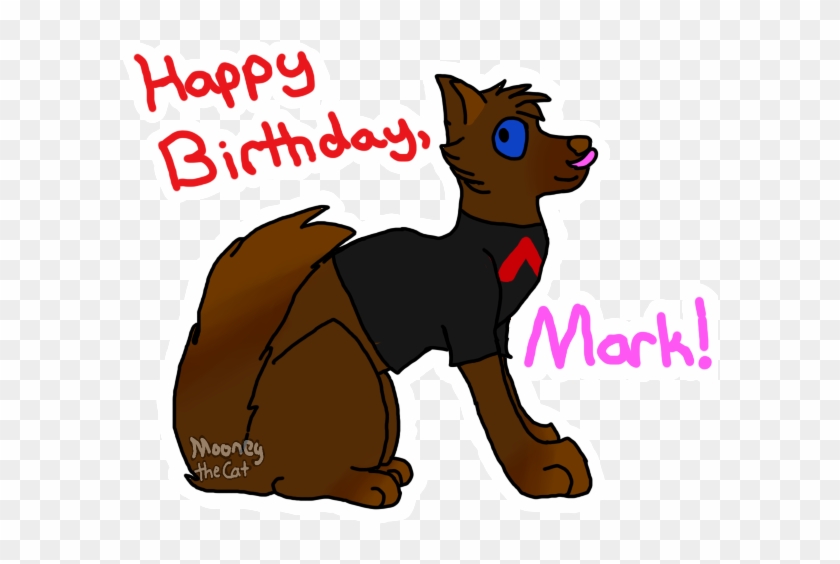 Happy Birthday Mark By Moontaildraws - Cartoon #1150113