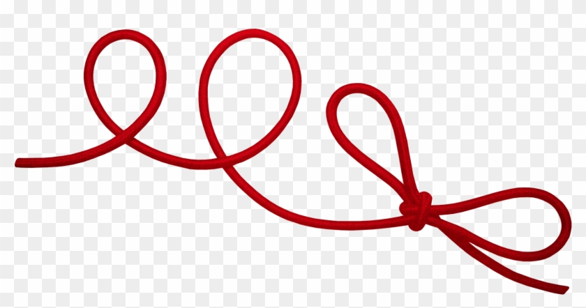 Red String Red Thread Of Fate Rope Clip Art - Red String Png #1150164