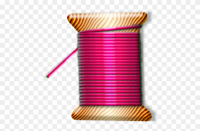 Rose-thread - Sewing Thread Clip Art #1150172