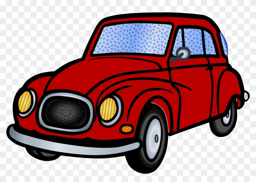 Blue Car Clipart Colored - Car Cartoon Png #1150184