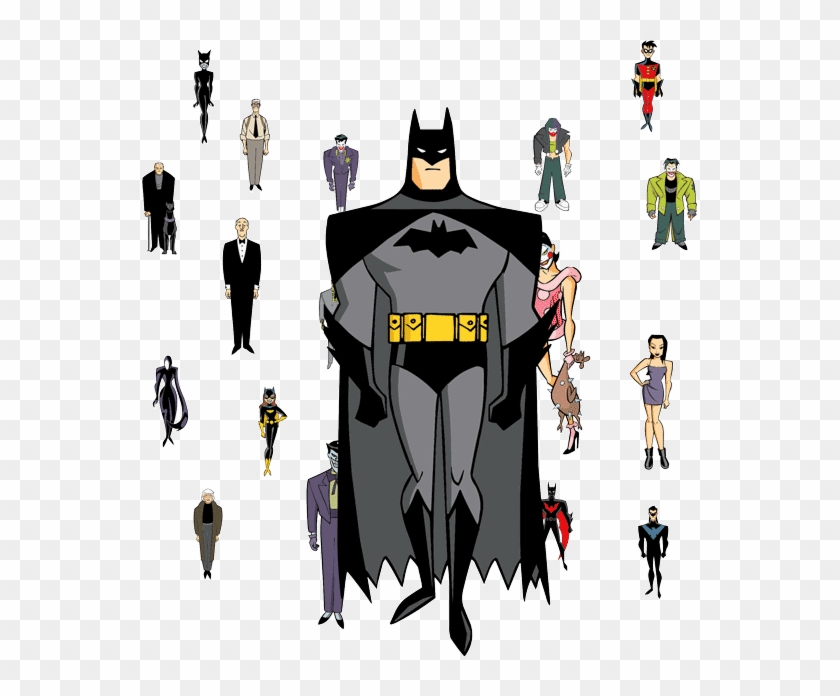 Batman Cartoon Characters - Batman Cartoon No Background - Free Transparent  PNG Clipart Images Download