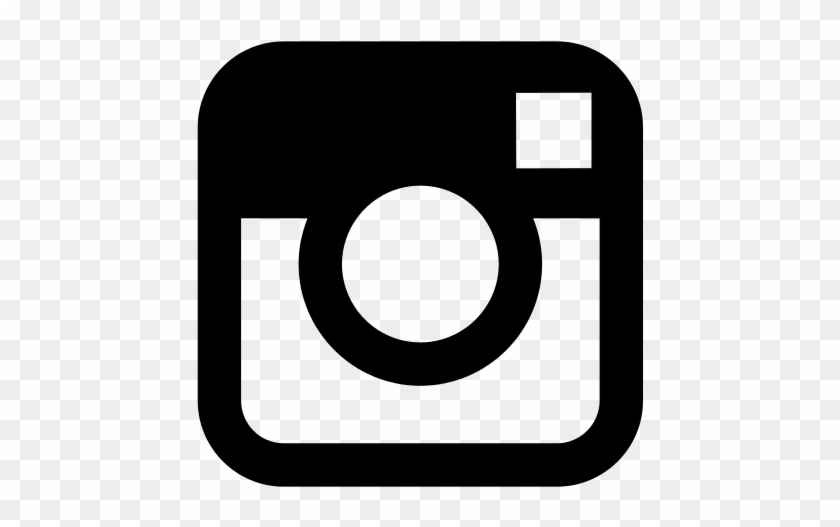 Follow Us On Instagram - Instagram Icon Png Black #1150303