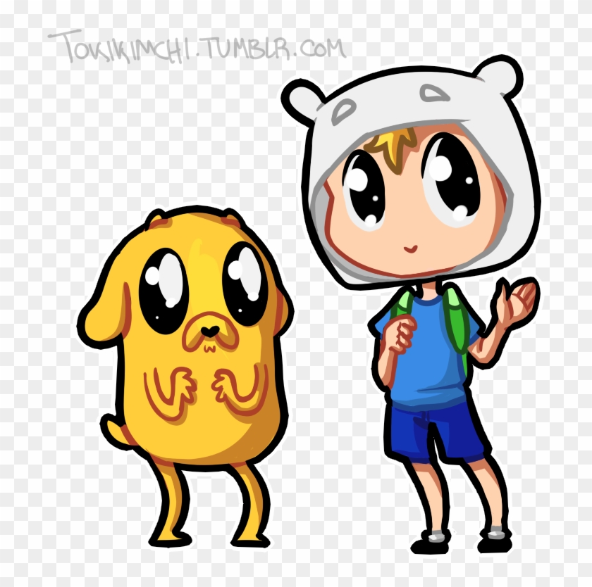 Chibi Finn And Jake By Tokiball12345 On Deviantart - Skate Time 209 #1150319