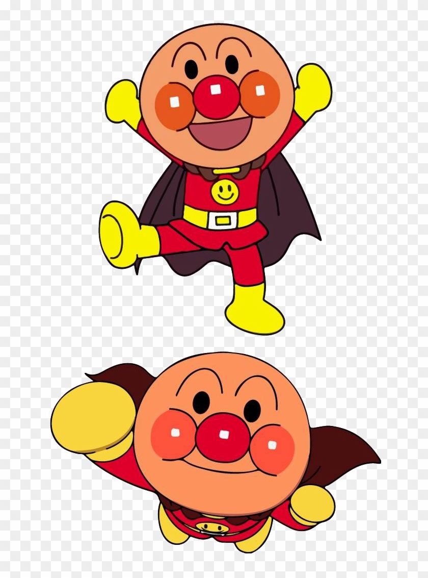 One Punch Man Anpanman Anime Manga Fan Art - Bread Superman #1150360