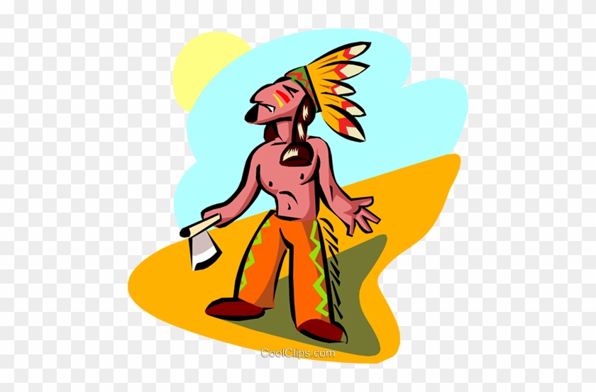 Old World Native Indian Royalty Free Vector Clip Art - Native Americans In The United States #1150437