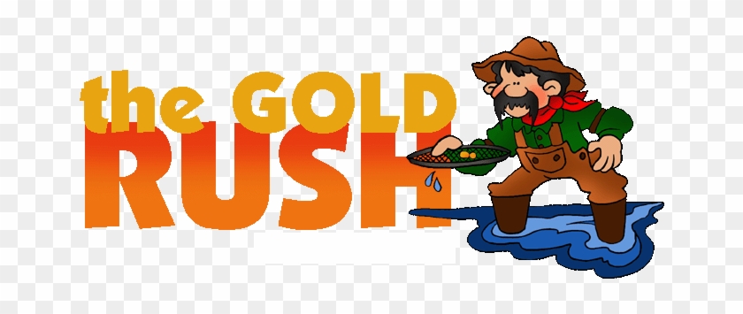 The Gold Rush Free American History Lesson Plans Games - California Gold Rush Clip Art #1150585