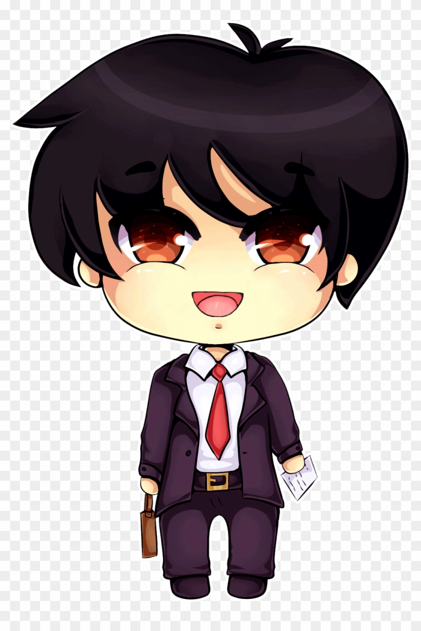 Business Man By Nekocakeart On Deviantart - Merlin Chibi #1150586