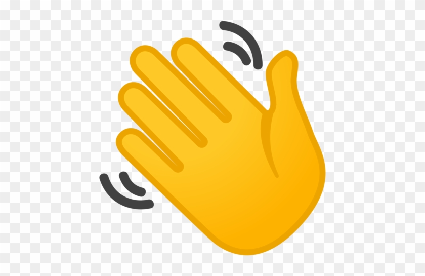 Google - Emoji Waving Hand Png #1150674