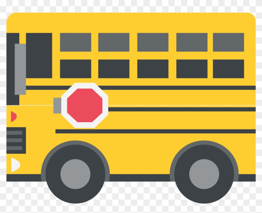 School Bus Png 19, Buy Clip Art - Émoji Bus #1150693