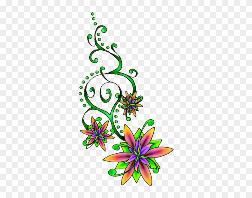 Flower - Flower Tattoo Design Png #1150928