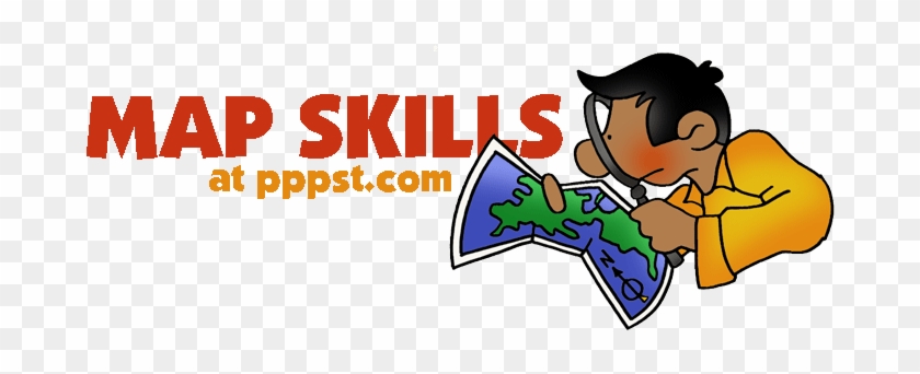 Free Clipart For Teachers Clothing - Map Skills Geography #1150966