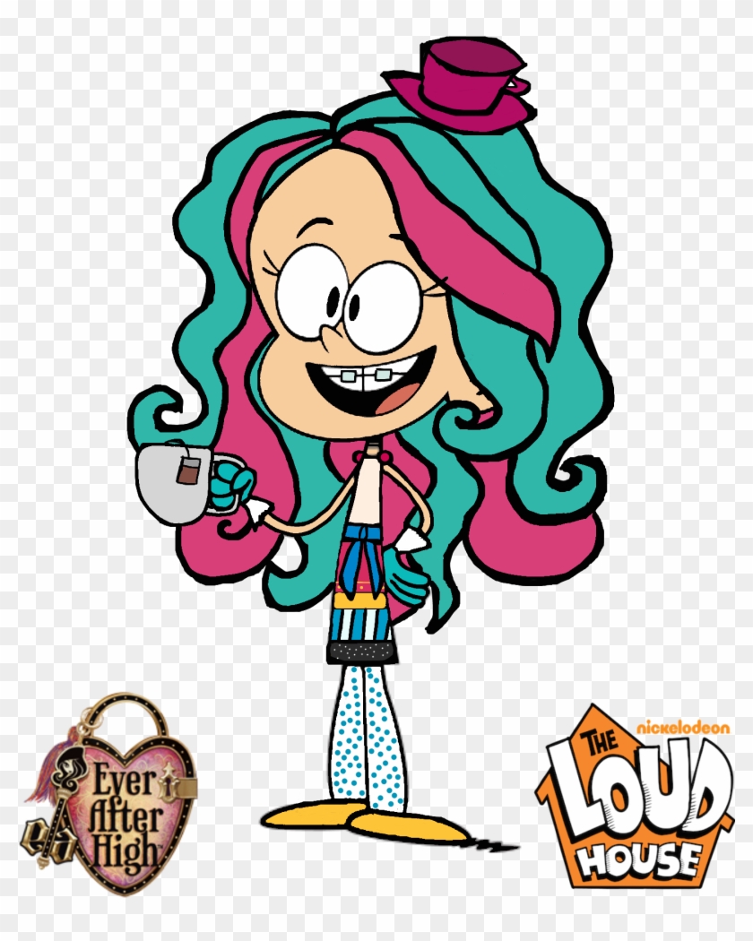 Loud House Ever After High By Thunderfists1988 On Deviantart - Draw A Easy Madeline Hatter #1151022