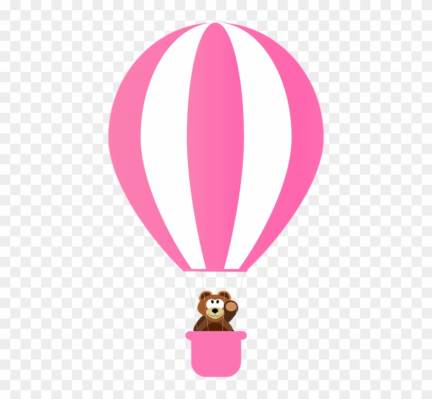 Hot Air Balloon Clipart Bear - Hot Air Balloon #1151044