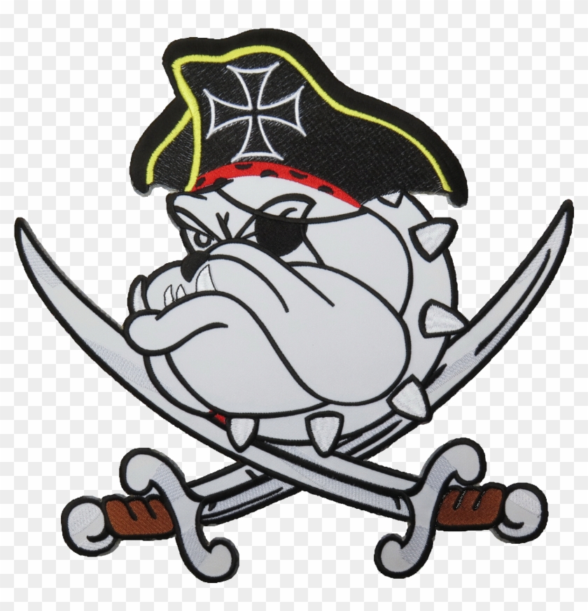 New British Bulldog P Available Now Many More New Patch - Bulldog Pirate Clip Art #1151176