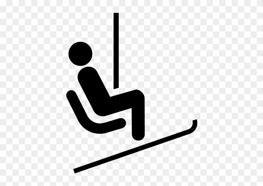 Available In 2 Sizes - Chairlift Icon Png #1151199