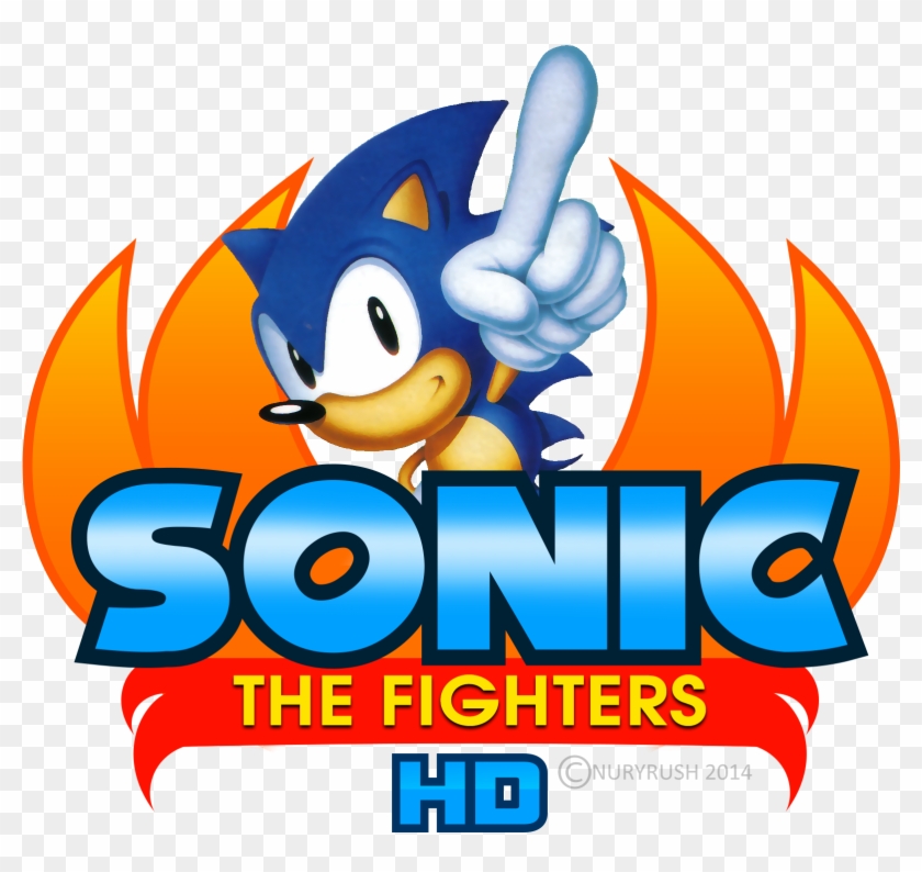 Sonic The Fighters Hd Logo Remade By Nuryrush - Sonic & Tails 2 #1151212