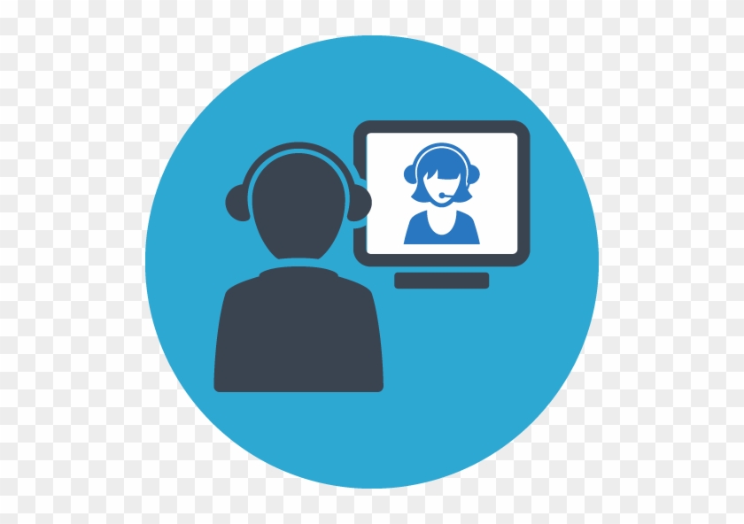 Video Chat In Browser - Video Conference Icon #1151221