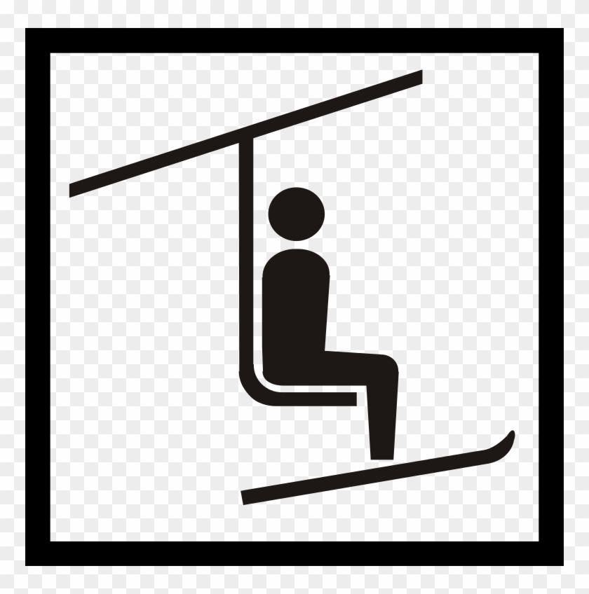 Pictogram Chair Lift - Ski Lift #1151255