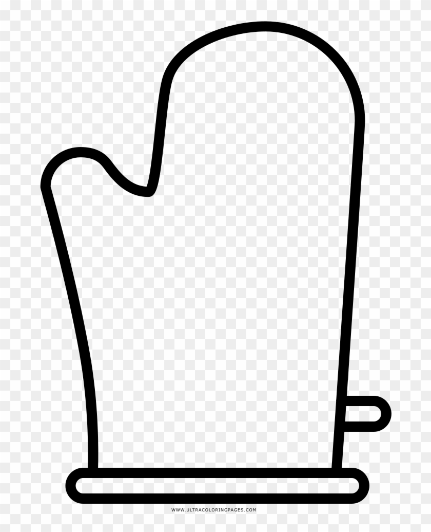 Oven Mitt Coloring Page - Coloring Book #1151268