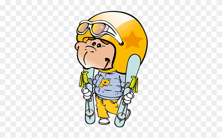 Pongo Mit Skiausrüstung - Pongo Mit Skiausrüstung #1151273