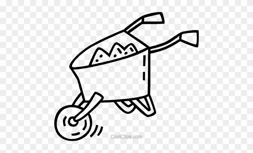 Wheelbarrow - Line Art #1151287