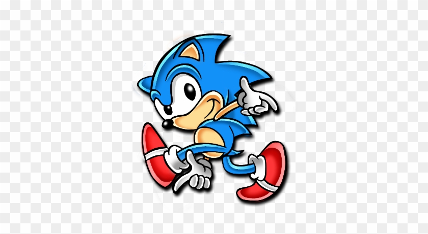 Sonic Adventure Sonic Cd Clip Art - Classic Sonic In Sonic Adventure #1151296