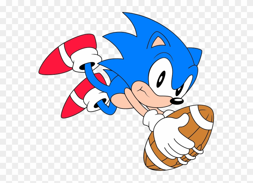 Sonic The Hedgehog Clipart Ball - Sonic The Hedgehog Football #1151315