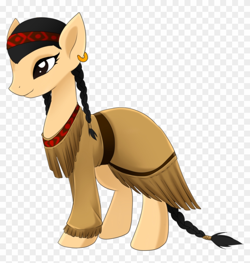 Native American Pony By Scarlet-spectrum - Native American Mlp #1151361