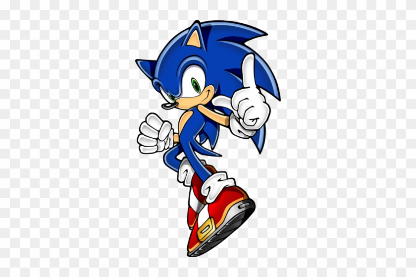 Rush Sonic Pose - Sonic Rush Game Ds #1151365