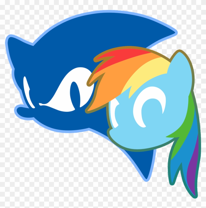 Sonic Dash By Fuzon-s - Imagenes De Sonic Y Rainbow Dash #1151379