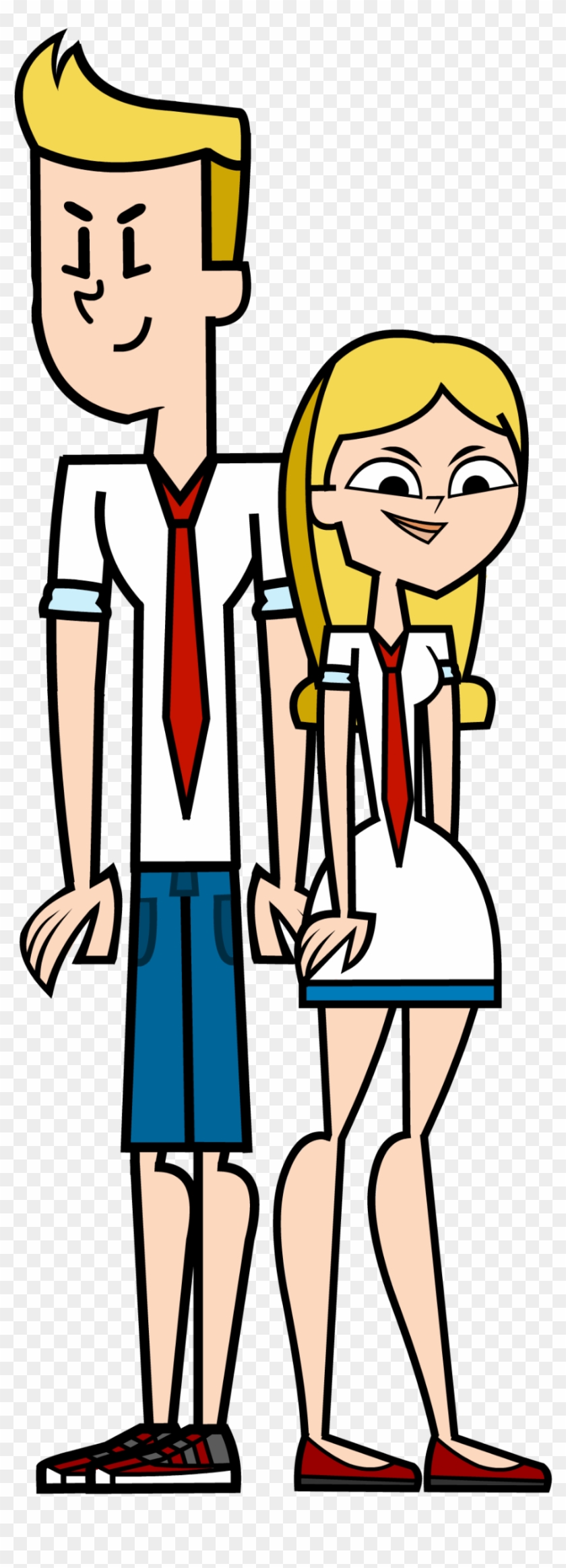 Chat And Jade New Pose - Total Drama Gone Wild Chad And Jade #1151396