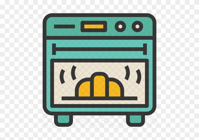 Bake Food Icon - Oven #1151387