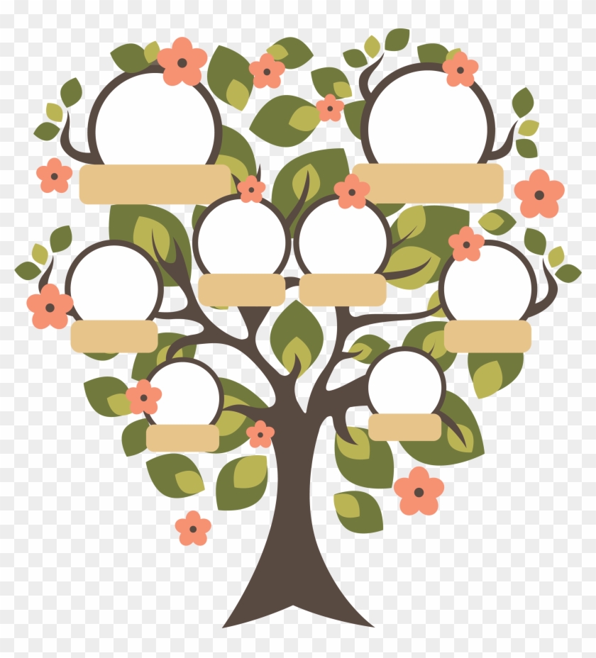 Family Tree Genealogy Childhood - Modelo De Arbol Genealogico #1151422