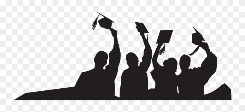 High School Graduation Cap Png 72576 - Degree Graduation Silhouette #1151484
