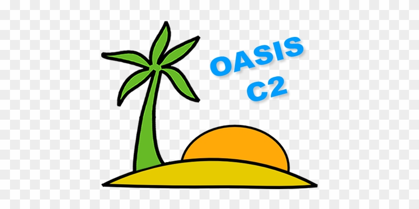 Oasis-c2 - Island Clip Art #1151583
