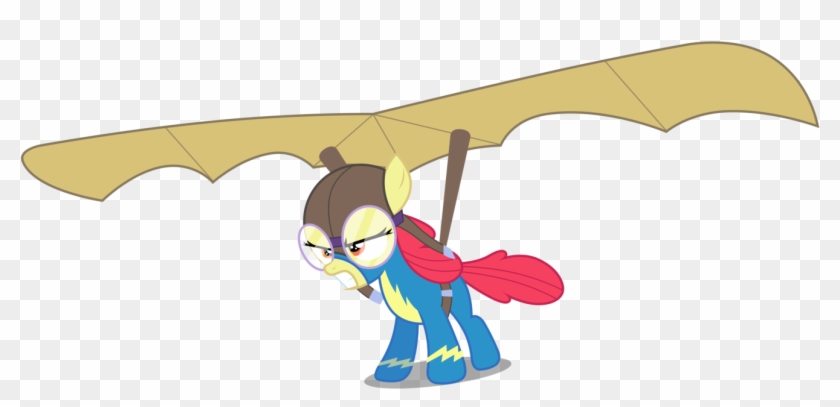 Wonderbolt Apple Bloom Hang Gliding By Brony-works - Hang Gliding #1151704