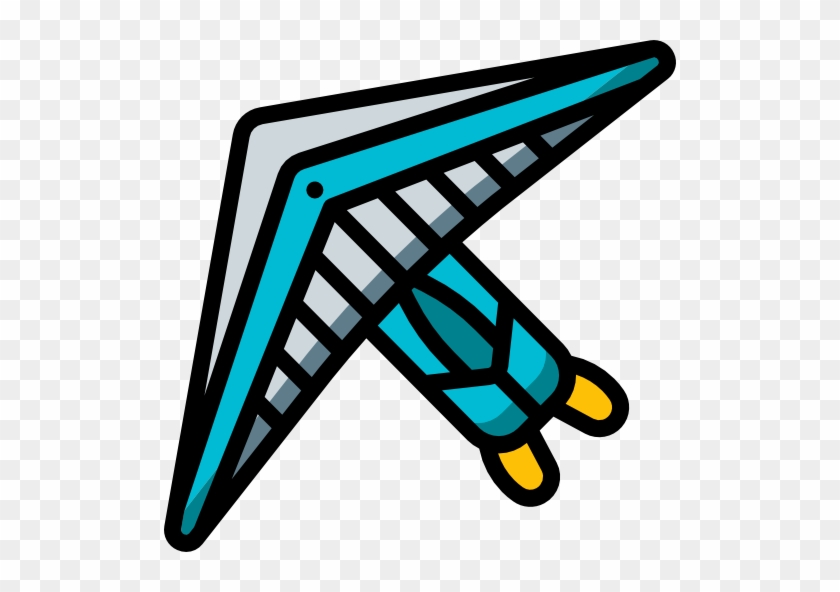 Hang Gliding Free Icon - Hang Gliding Free Icon #1151706