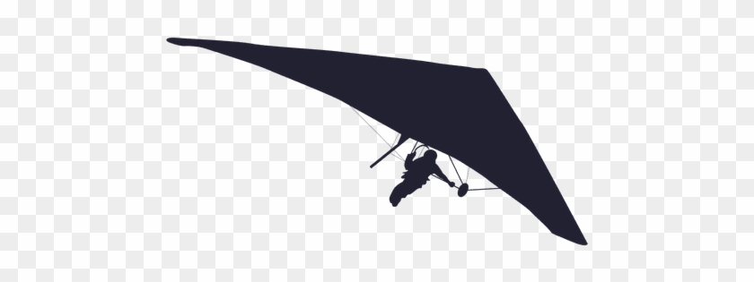 Why Fly A Hang Glider - Hang Gliding Silhouette Png #1151717