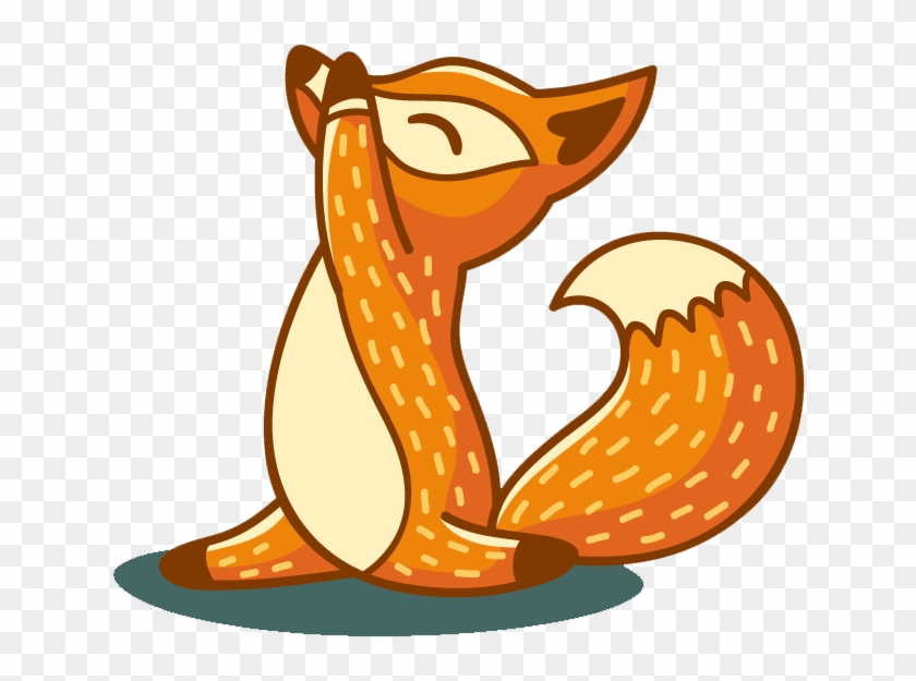 Yoga Clip Art - Yoga Fox #1151926