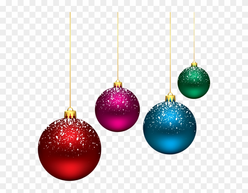 Christmas Snowy Balls Png Clip Art Image - Christmas Ball Png #1152136