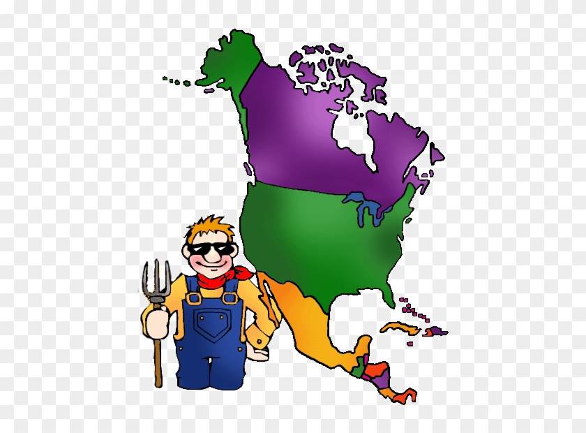 North America - North American Clipart #1152146