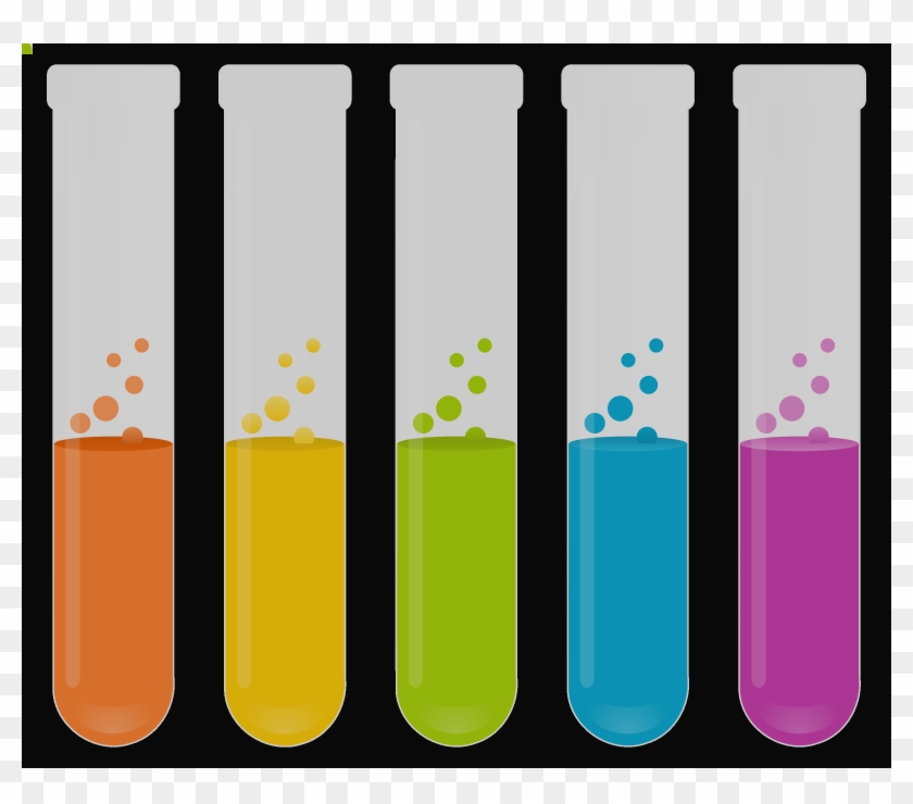 Test Tubes By I Tuition Clipart Transparent - Clip Art #1152295