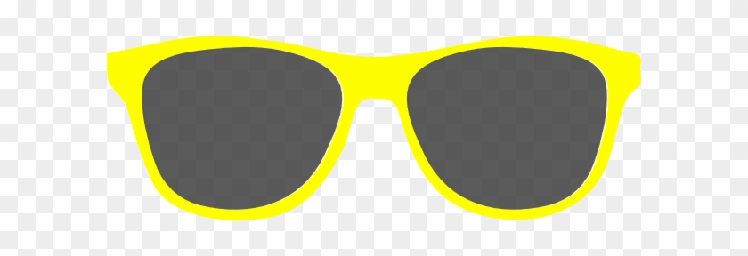 Bright Yellow Sunglasses Sunshine Clip Art At Clker - Yellow Sunglasses Clipart #1152423