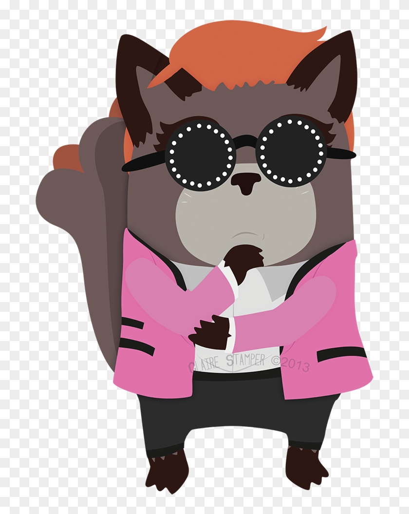 Gentleman Raccoon By Claire Stamper Http - Cartoon #1152654